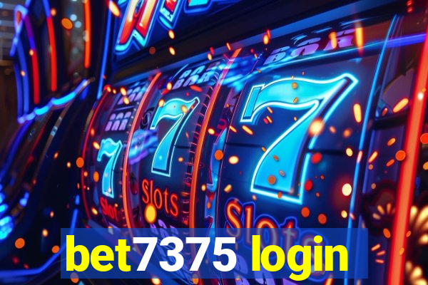 bet7375 login